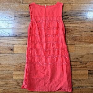 NWoT Studio One New York Orange Circle Dress